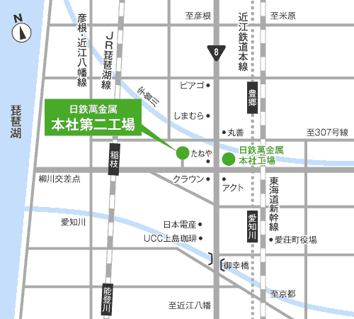 本社第二工場 地図